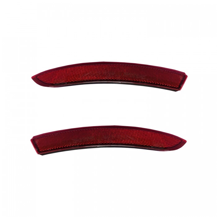 x2 Pare Choc Réflecteur Arrière Gauche+Droit Pour Octavia 5E7945105+5E7945106