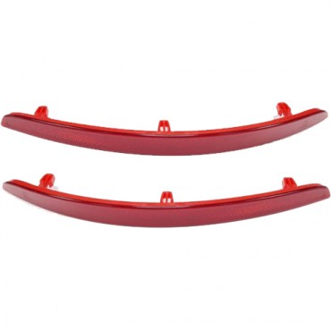 x2 Pare Choc Réflecteur Arrière Gauche+Droit Pour Superb 3T9945105+3T9945106