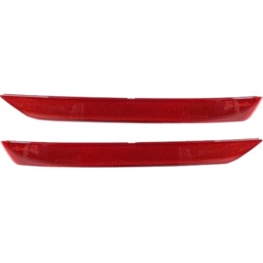 x2 Pare Choc Réflecteur Arrière Gauche+Droit Pour Leon 1P0945105D+1P0945106D