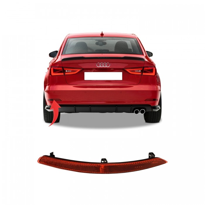 Pare Choc Réflecteur Arrière Gauche Pour Audi A3 2013-2016 8V5945105A