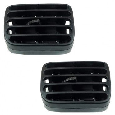 x2 Grille de Ventilation Aération Central Pour Renault Clio II Thalia 7702258280