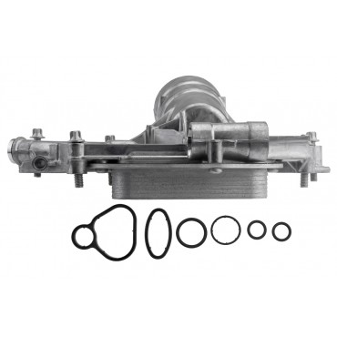 Radiateur d'huile Moteur + Filtre à Huile Pour Opel Astra H J Corsa 1.6 5650365