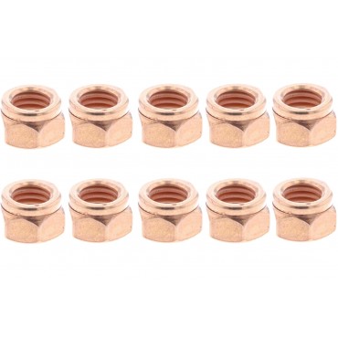 x10 écrou collecteur d'échappement Pour Seat Alhambra Arosa Leon 11621744323