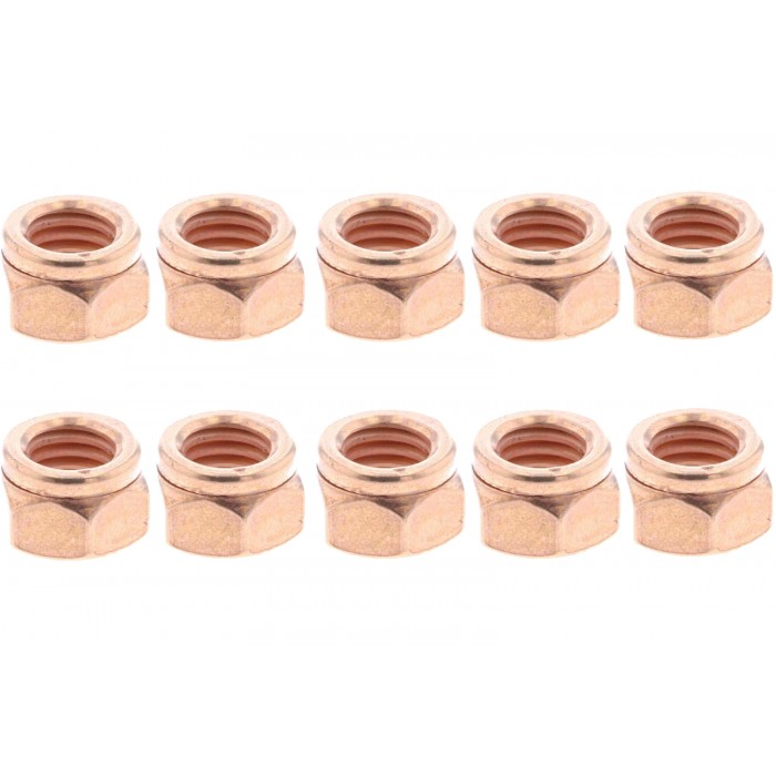 x10 écrou collecteur d'échappement Pour Seat Alhambra Arosa Leon 11621744323