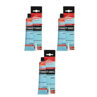 x3 Tube Silicone 80ml Pour Audi A1 A2 A3 A4 A7 A8 C5 Q3 Bmw Série 5 1197787