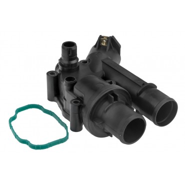 Boitier Thermostat d'Eau Pour Citroën C5 C6 C8 Fiat Ulysse Ford S-Max 9657182080