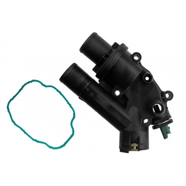 Boitier Thermostat d'Eau Pour Citroën C5 C6 C8 Fiat Ulysse Ford S-Max 9657182080