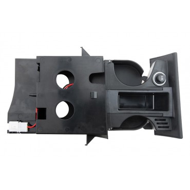 Support Porte Gobelet Noir Pour Vw Transporter V - à partir de 2009 7H2858601