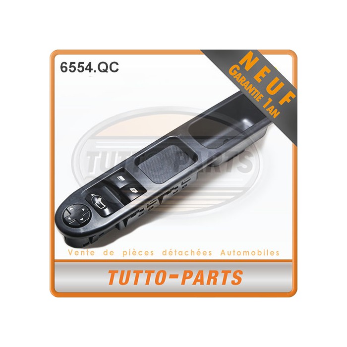 Bouton Lève Vitre Electrique Peugeot 207 Citroen C3 Picasso - 6554.QC