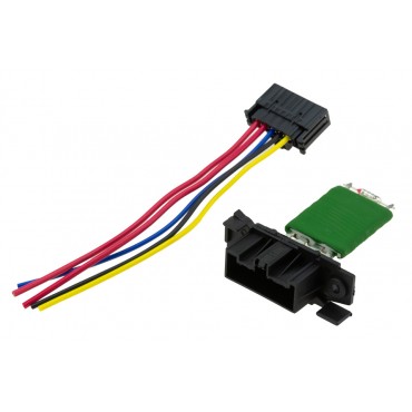 Résistance Pulseur d'Air Habitacle + Faisceau Pour Fiat Grande Punto 55702407