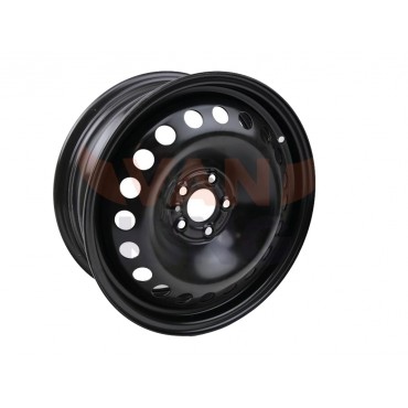 Jante Tole Acier Noir 6.0JX16" ET36.5 5X98 CH58 Pour Opel Combo E 51928712