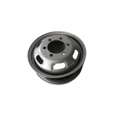 Jante Tole Acier Gris 5JKX16" ET109 6X170 CH130 Pour Iveco Daily III 504003566