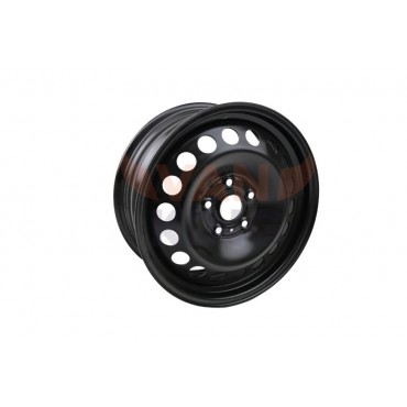 Jante Tole Acier Noir 6.5JX16" ET48 5X112 CH57 N720KG Pour Vw Caddy II 2K3601027