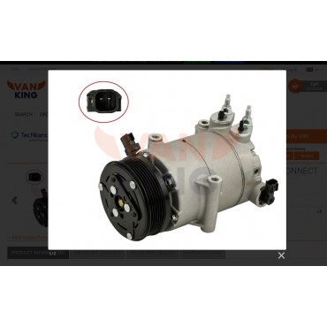 Compresseur de Clim Pour Ford Kuga II Tourneo Transit Connect V408 1768027