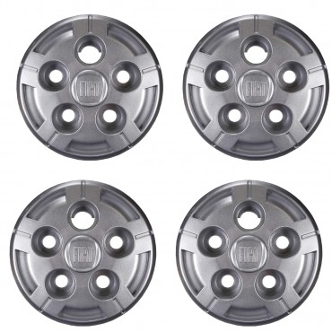 x4 Enjoliveur de Roue 15" Original Pour Fiat Ducato OR 1358875080