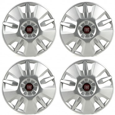 x4 Enjoliveur de Roue 15" Original Pour Fiat Ducato OR 1374086080