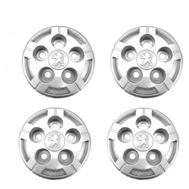 x4 Enjoliveur de Roue Pour Peugeot Boxer 1994-2023 OR 1611984980