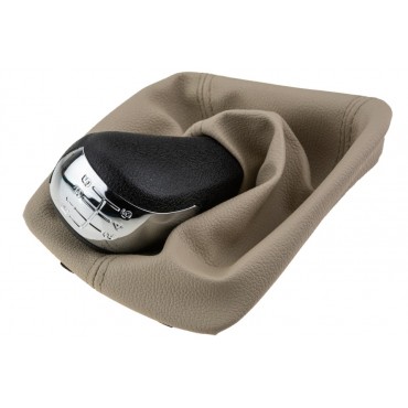 Pommeau + Soufflet de Vitesse Boite 6 Pour Skoda Octavia II 2004-2013 SK014