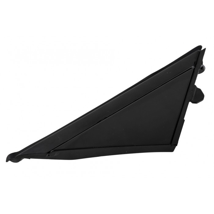 Moulure Triangle Retro Droit Noir Brillant Pour Fiat 500 500 C 735426886