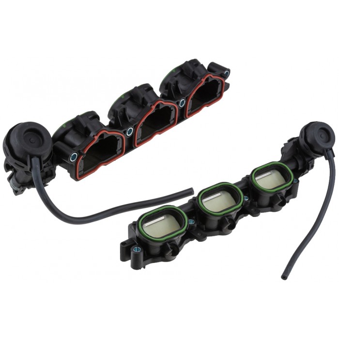 x2 Collecteur d'Admission Gauche+Droit Pour Audi A4 A5 A6 A7 A8 Q7 06E133109BC