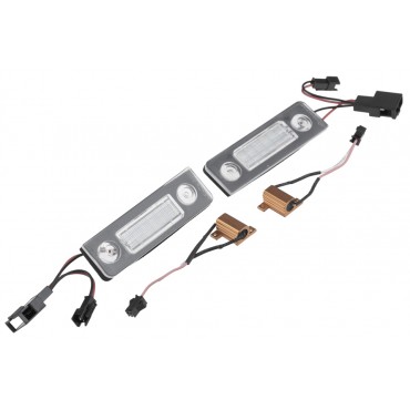 éclairage Feu de Plaque d'immatriculation Pour Skoda Octavia II 1Z0943021B