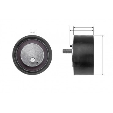 Poulie Galet Courroie Enrouleur Pour Fiat Ducato 2006-2019 5802716245 504334710