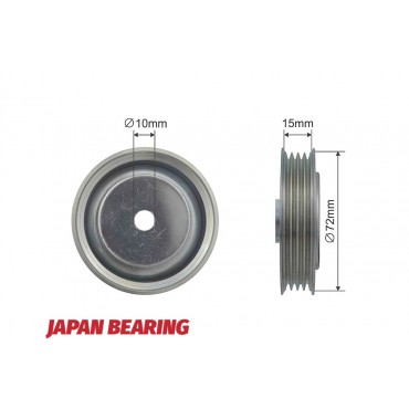 Poulie Galet Courroie Enrouleur Pour Honda Civic VI Subaru Forester 38942P01003