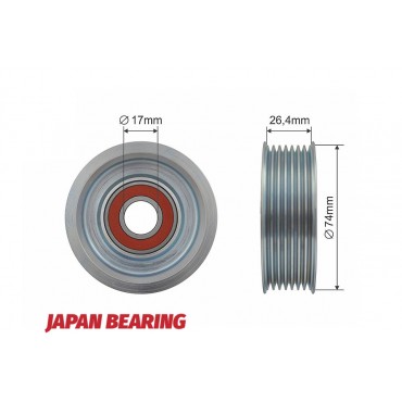 Poulie Galet Courroie Enrouleur Pour Honda Accord VII Civic VII 31190RRAA00