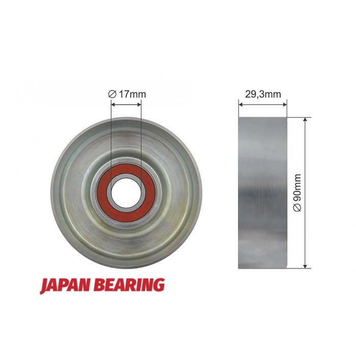 Poulie Galet Courroie Enrouleur Pour Hyundai Santa Fé II Kia Carnival 252813E000