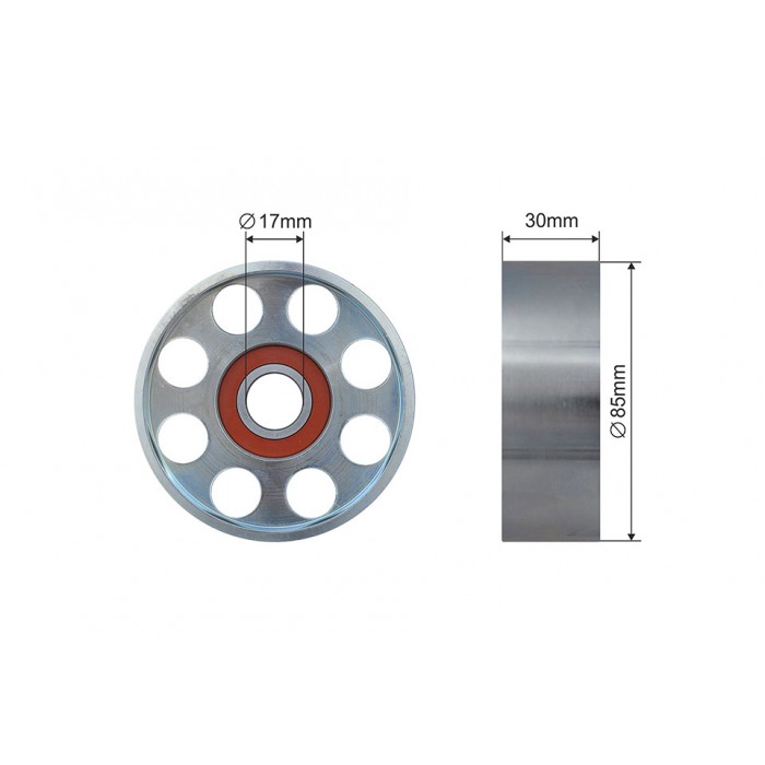 Poulie Galet Courroie Enrouleur Pour Land Rover Defender Discovery I II ERR3440