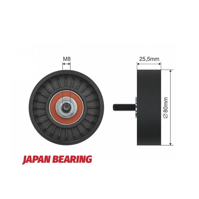 Poulie Galet Courroie Enrouleur Pour Mercedes 124 190 Classe G 1022006970