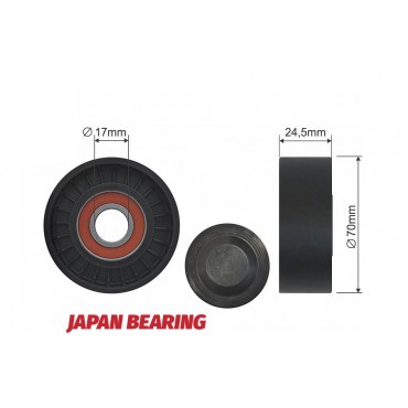 Poulie Galet Courroie Enrouleur Pour Mitsubishi Colt Smart Forfour A6392000470