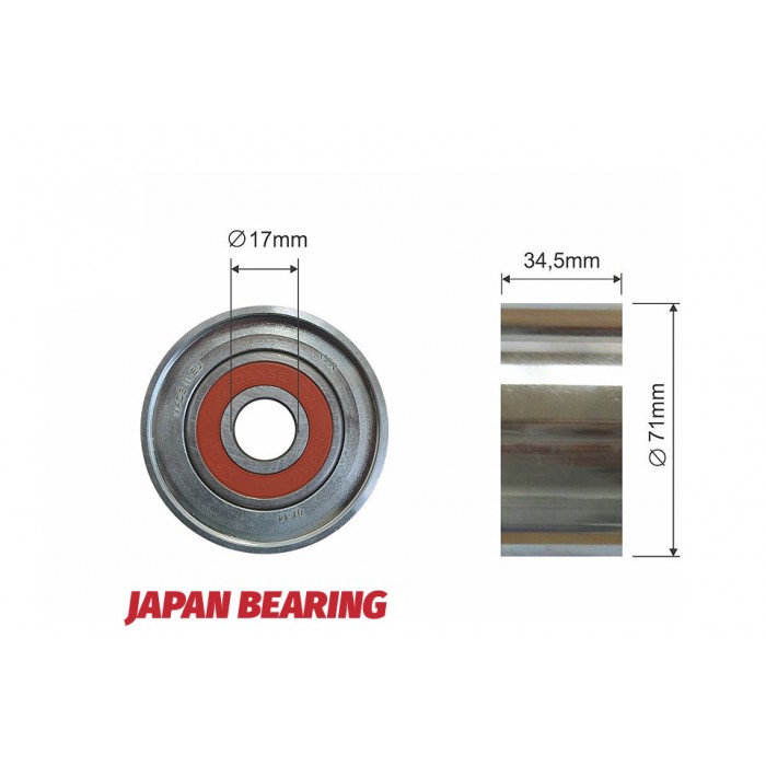 Poulie Galet Courroie Enrouleur Pour Mazda 3 5 6 Cx-7 RF5D15940 RF5D15940A