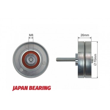 Poulie Galet Courroie Enrouleur Pour Mazda 3 6 Cx-7 LFH115940A L32715940A