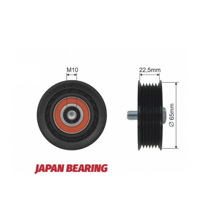 Poulie Galet Courroie Enrouleur Pour Cadillac Bls Fiat Croma Punto 6340556