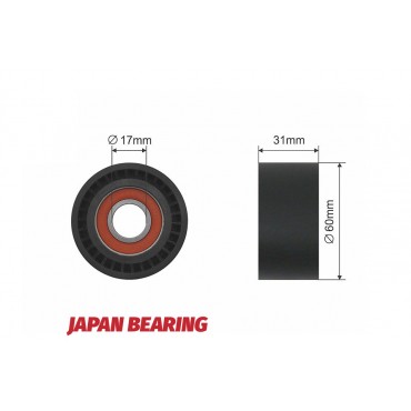 Poulie Galet Courroie Enrouleur Pour Opel Movano A Vivaro A 1192500QAP