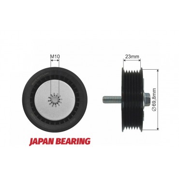 Poulie Galet Courroie Enrouleur Pour Chevrolet Malibu Opel Insignia A 636257