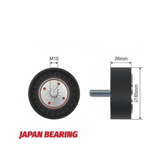 Poulie Galet Courroie Enrouleur Pour Chevrolet Captiva Cruze Epica 96440417