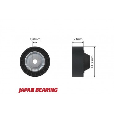 Poulie Galet Courroie Enrouleur Pour Dacia Logan II Sandero II 8200040161