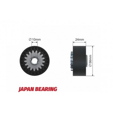 Poulie Galet Courroie Enrouleur Pour Dacia Logan II Sandero II 8200875156