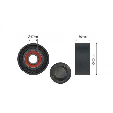 Poulie Galet Courroie Enrouleur Pour Fiat Talento Mercedes Classe C 117505337R