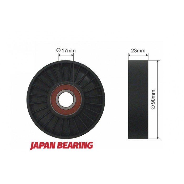 Poulie Galet Courroie Enrouleur Pour Saab 9-3 9-5 4898755 55562632