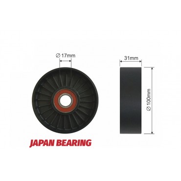 Poulie Galet Courroie Enrouleur Pour Lexus Gs Is I 166200W024 166200W021