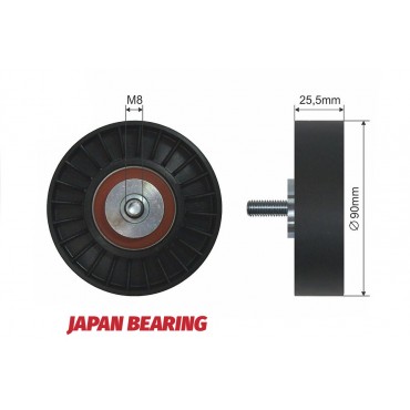 Poulie Galet Courroie Enrouleur Pour Vw Corrado Golf II Lt 28-35 II 074145278E