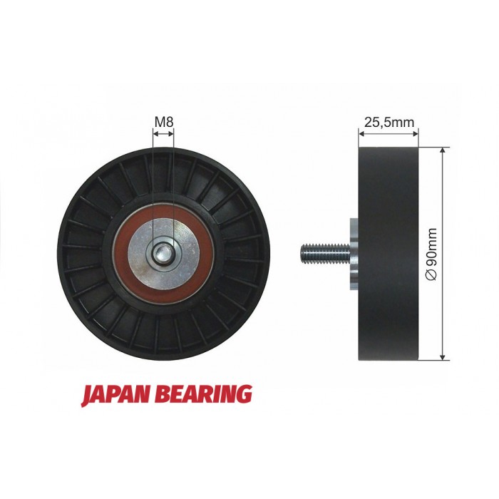 Poulie Galet Courroie Enrouleur Pour Vw Corrado Golf II Lt 28-35 II 074145278E