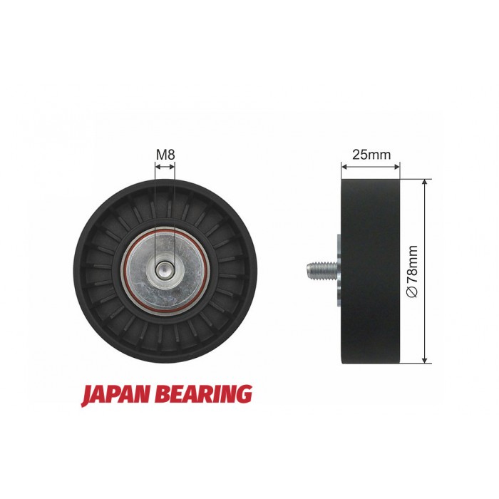 Poulie Galet Courroie Enrouleur Pour Vw Transporter IV 74145278C 074145278C