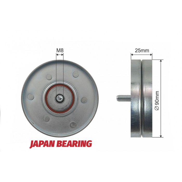 Poulie Galet Courroie Enrouleur Pour Audi A4 A5 Seat Exeo Vw Amarok 06H903341D