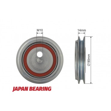 Poulie Galet Courroie Enrouleur Pour Vw Transporter IV 2.4D 1990-2003 074145251B