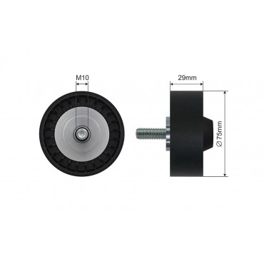 Poulie Galet Courroie Enrouleur Pour Vw Phaeton 3.2 2002-2008 22145276 22145276