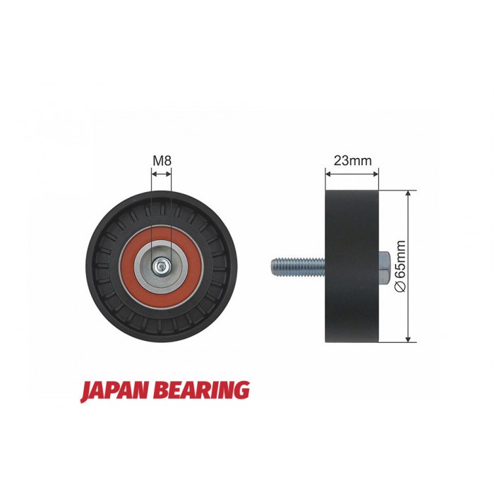 Poulie Galet Courroie Enrouleur Pour Alfa Romeo Mito Fiat 500 Panda 55225535